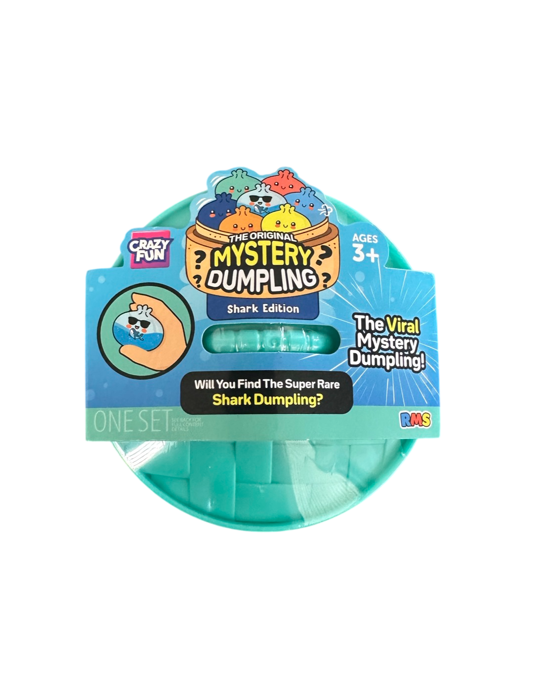 Crazy Fun Mystery Shark Squishy Bun