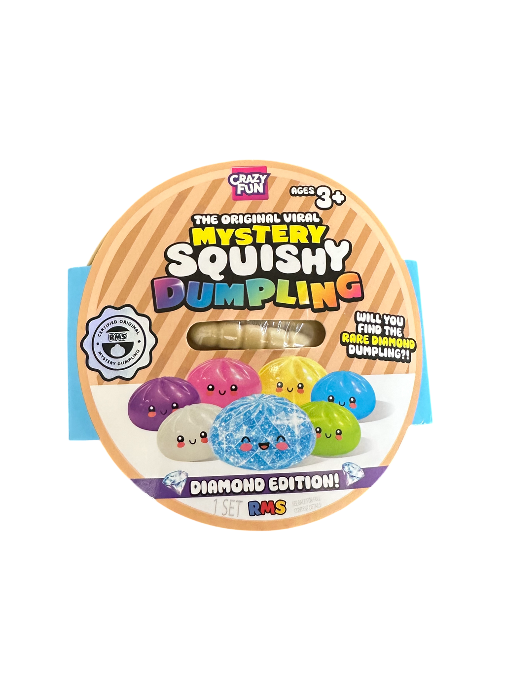 Crazy Fun Mystery Diamond Edition Squishy Bun