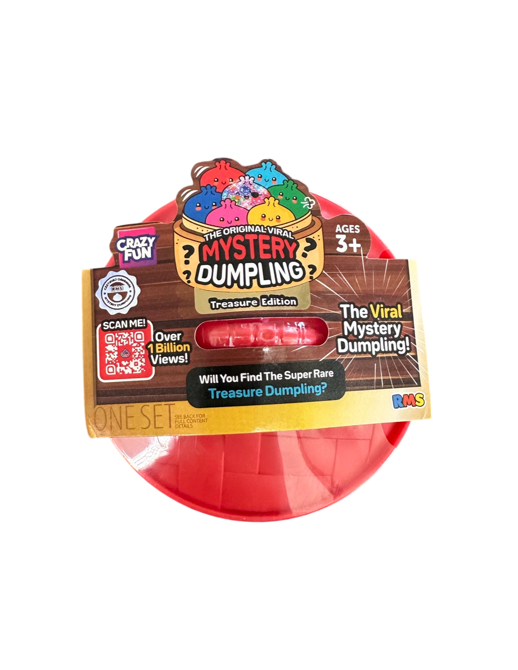 Crazy Fun Mystery Treasure Edition Squishy Bun