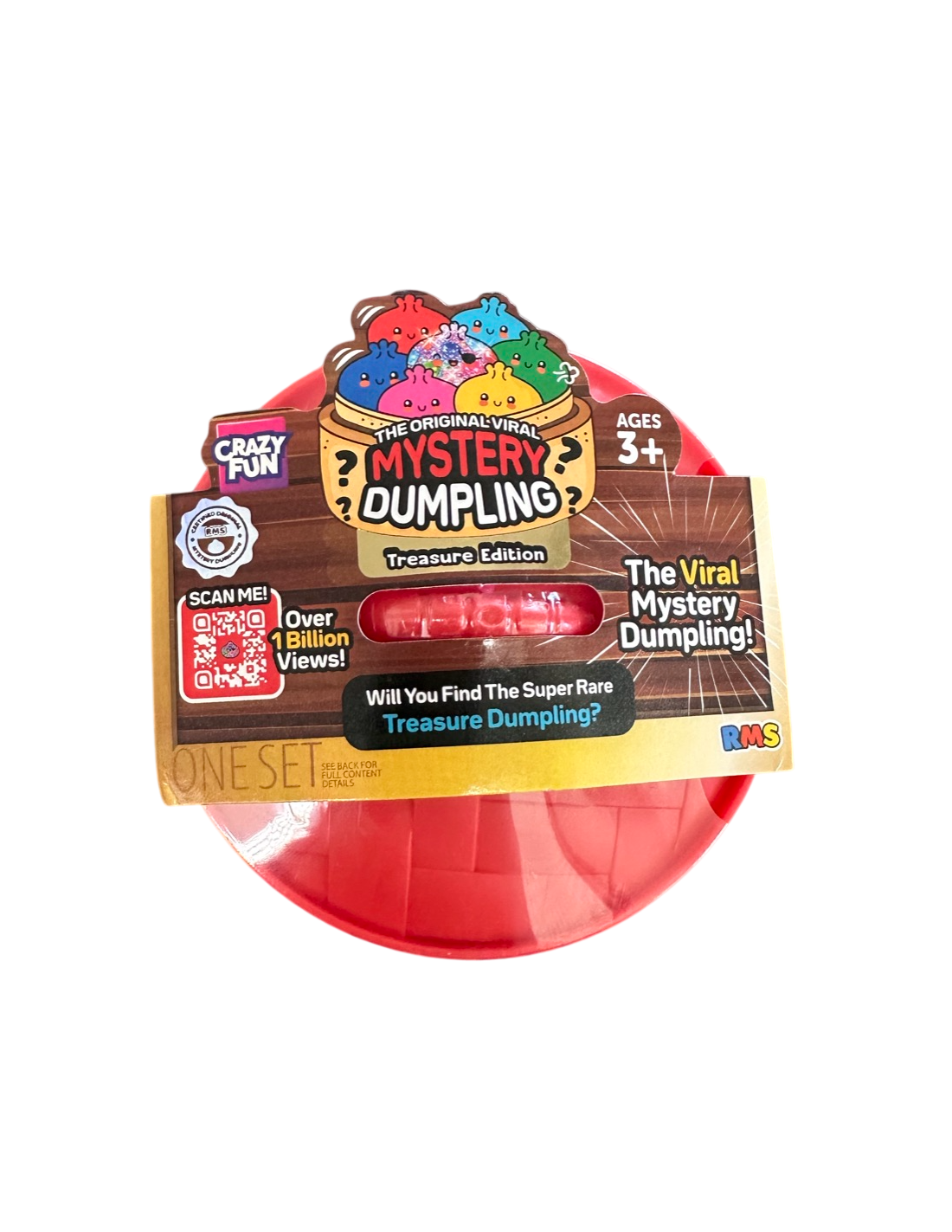 Crazy Fun Mystery Treasure Edition Squishy Bun